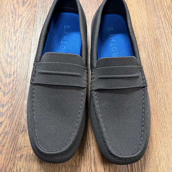 Rothy’s Mens New Driving Shoes - graphite grey - size 13 NWOB - Picture 2 of 7